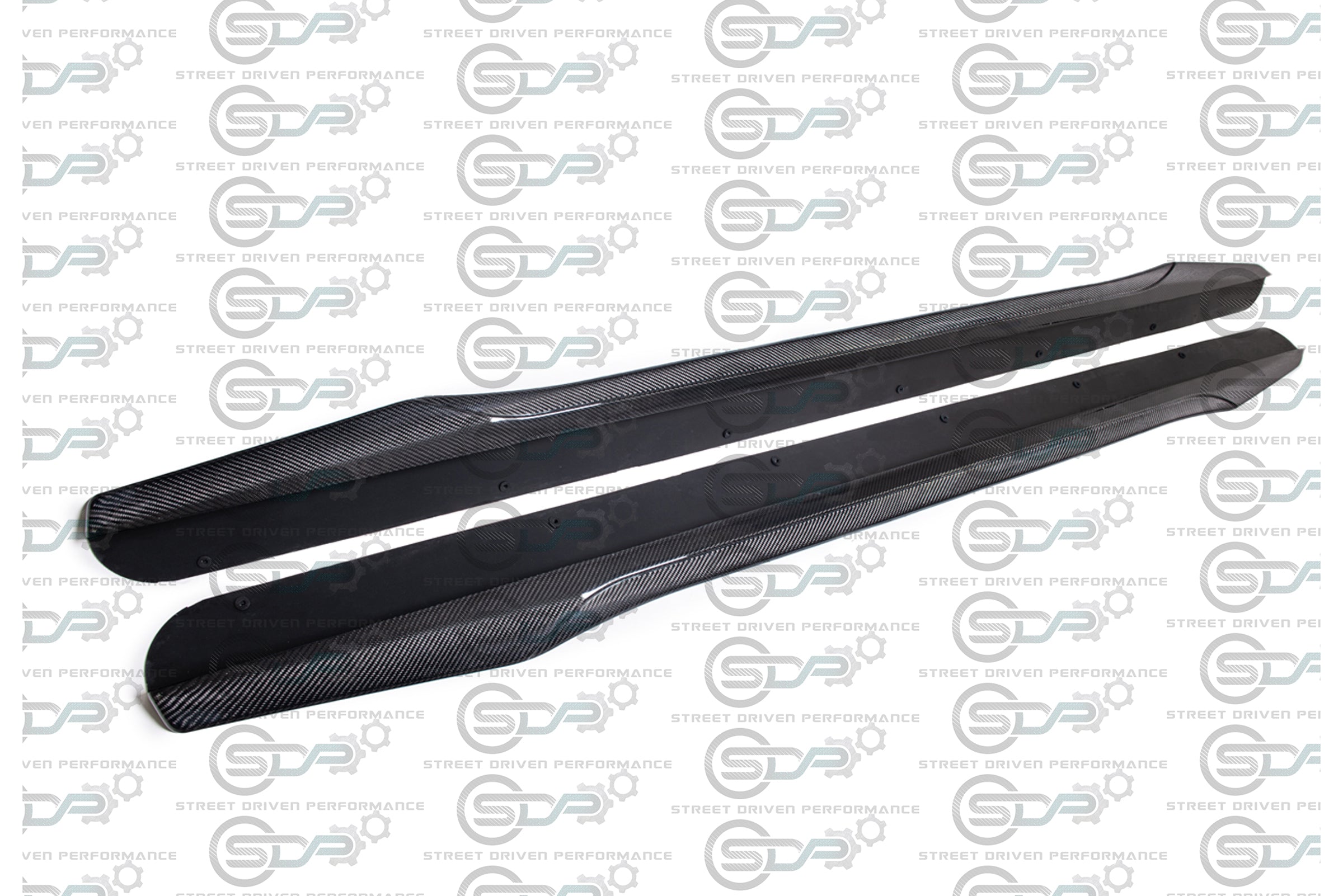 2009-2015 CTS-V V2 - Carbon Fiber Side Skirts Rocker Panels Ground Effects
